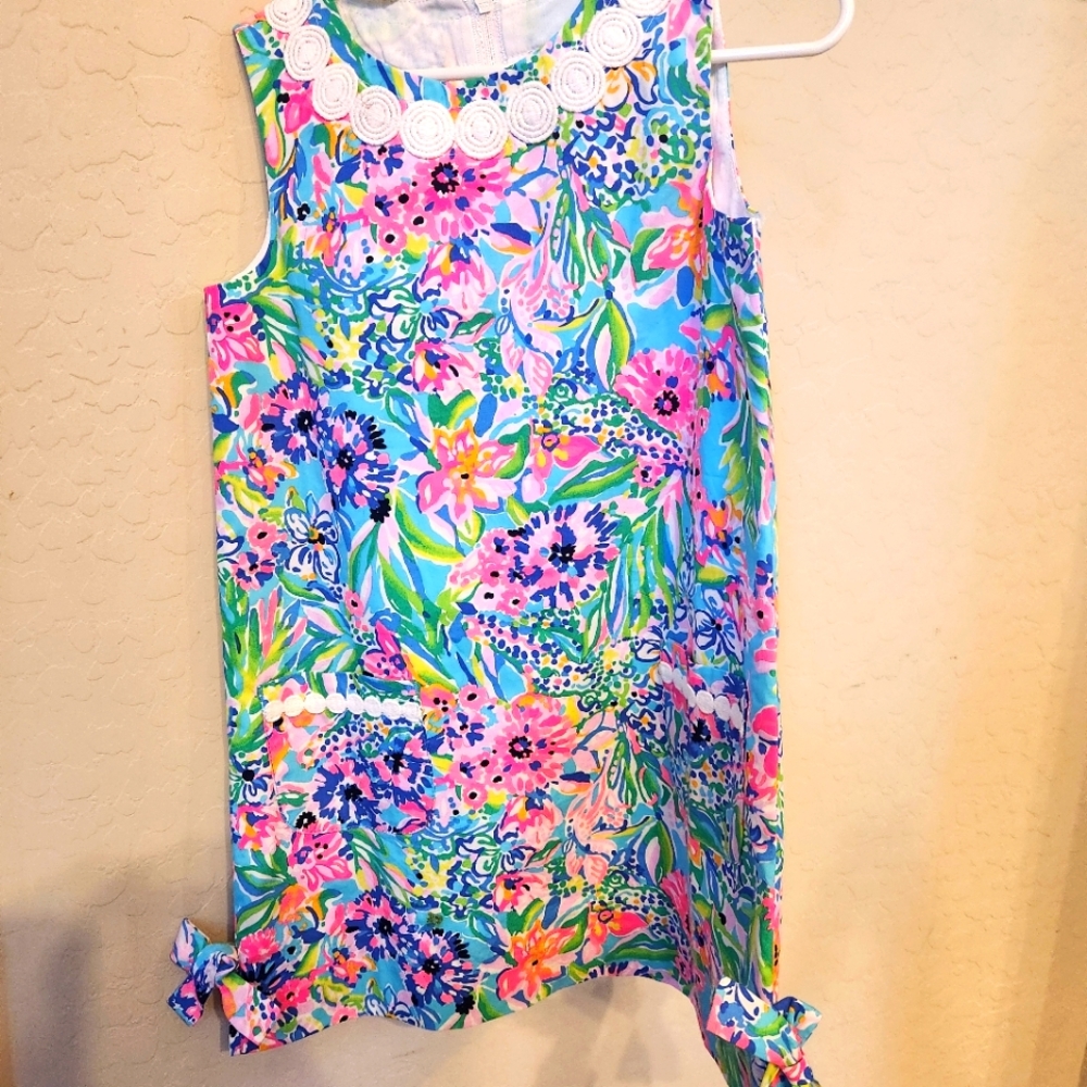 Lilly pulitzer girls shift dress size 5
